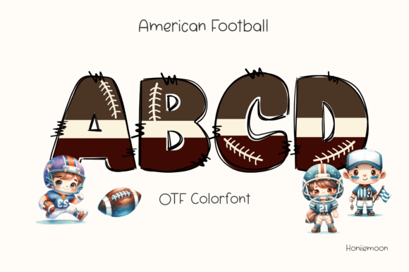 American Football Font: Score Big with Bold, Sporty Typography