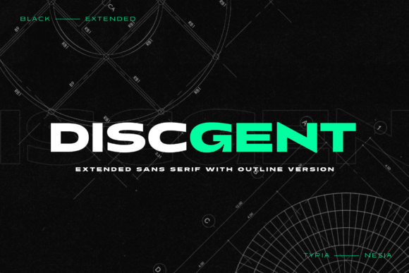 Discgent: The Bold Typeface That Commands Attention