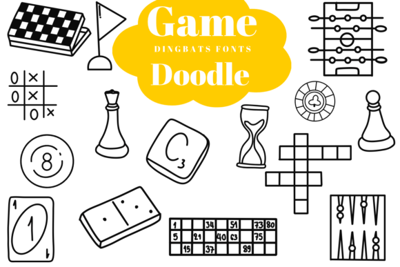 Game Doodle: Unlocking Playful Design with a Creative Icon Font