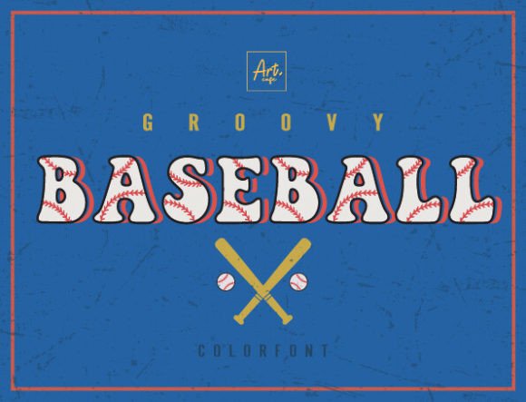 Groovy Baseball: A Typeface That Hits a Retro Homerun