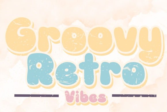 Groovy Retro Vibes: A Typeface That Captures Timeless Charm