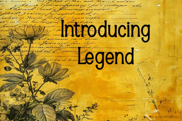 Legend Print Font: The Designer's Secret Weapon for Impact