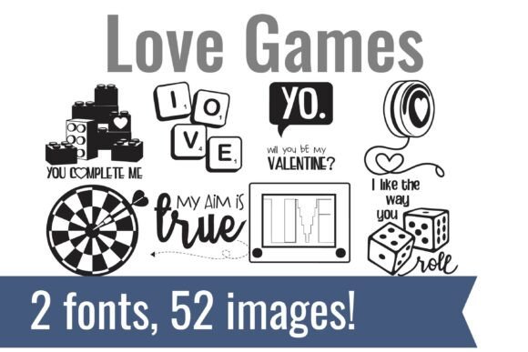 Love Games Font: A Nostalgic Typefaces for Playful Branding