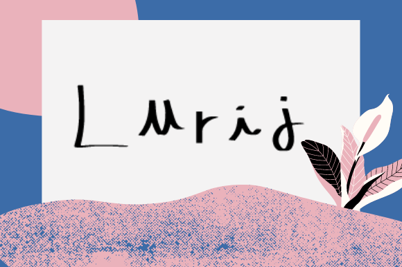 Lurij: The Handwritten Font with a Friendly, Authentic Vibe