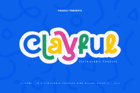 Meet Clayful: The Playful Typeface for Bold Designs