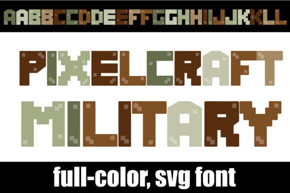 Pixelcraft Military: Commanding Attention with Color