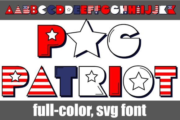 Pog Patriot: Your Go-To Typeface for Patriotic Design Flair