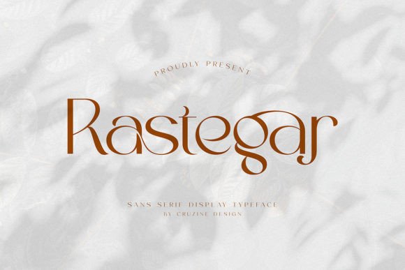 Rastegar: The Clean, Modern Sans-Serif for Professional Branding