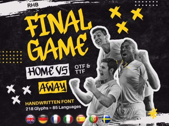 RHB Final Game: A Playful Font for Modern Branding