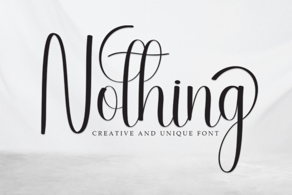 Why Nothing Might Be the Most Interesting Font on Your List