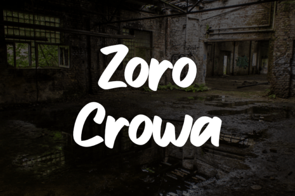 Zoro Crowa: The Dynamic Typeface for Modern Designers